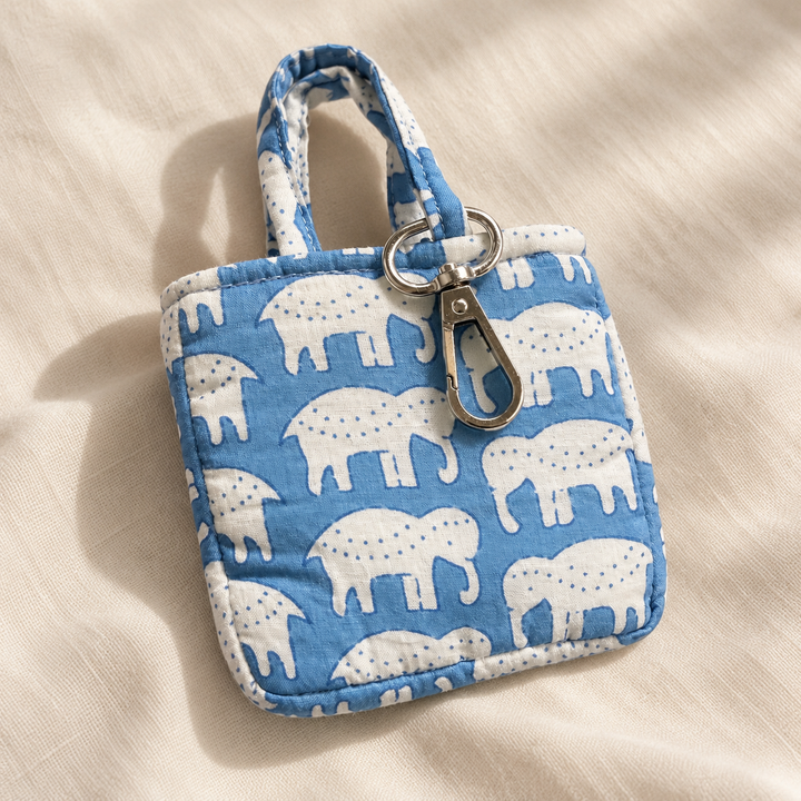 Mini Tote Bag Charm | Namkeen Queens x Ekatra