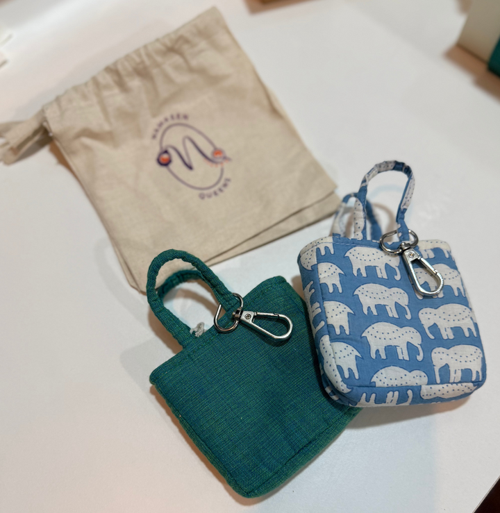 Mini Tote Bag Charm | Namkeen Queens x Ekatra