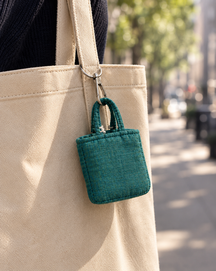 Mini Tote Bag Charm | Namkeen Queens x Ekatra