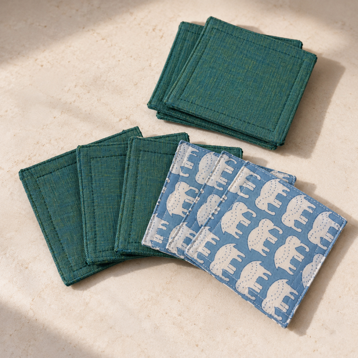 Coaster Set of 6 | Namkeen Queens x Ekatra